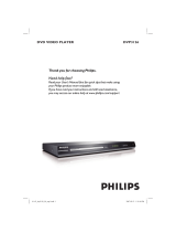 Philips DVP3126/98 User manual