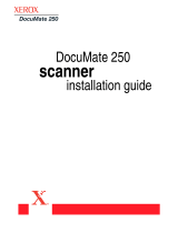 Xerox DocuMate 250 Owner's manual