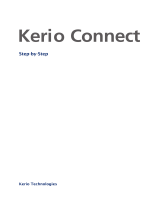 Kerio Connect 7 w/ McAfee AV, 10 users, Subscription User guide
