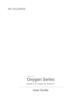 M-Audio Oxygen 61 User manual