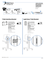 Ergotron T-Slot Bracket Kit User manual