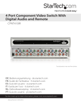 StarTech.comCPNT410IR Component A/V Switch - Home Theater