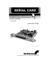 StarTech.com4 Port PCI RS422 RS485 Serial Adapter Card