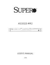 Supermicro A+ Server 1011S-MR2, Beige User manual