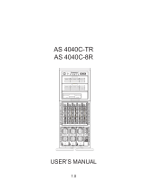 Supermicro A+ Server 4040C-TR, Beige User manual