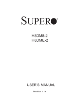 Supermicro H8DME-2 User manual