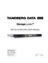 Tandberg Data StorageLoader LTO-1 User manual