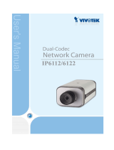 Vivotek 4x ip6112 User manual