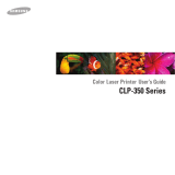 Samsung CLP-350 User manual