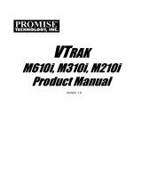 Promise VTRAK M610i User manual