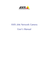 Axis 206 User manual