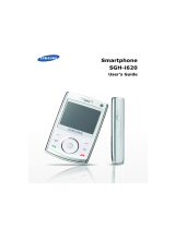Samsung SGH-i620 User manual