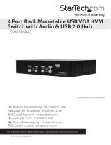 StarTech.com 4 Port StarView USB KVM User manual