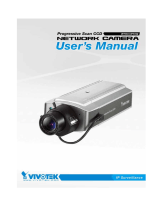 Vivotek Progressive Scan CCD PoE Network Camera Installation guide