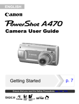 Canon PowerShot A470 User guide