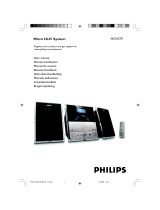 Philips MCM279 User manual