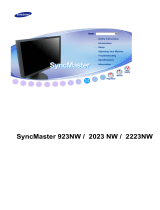 Samsung 2223NW User manual