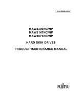 Fujitsu MAW3073NC/NP User manual