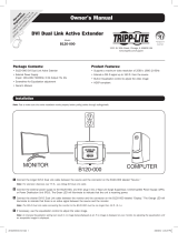 Tripp Lite B120-000 DVI Dual Link Active Extender User manual