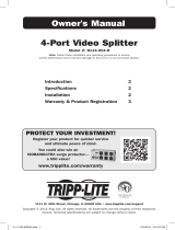 Tripp Lite B114-004-R Owner's manual