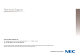 NEC LCD4020 User manual