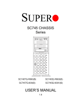 Supermicro CSE-745TQ-700-B User manual