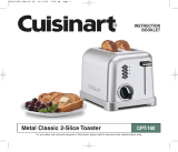 Cuisinart CPT-160BCH User manual