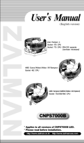 ZALMAN CNPS7000B-AlCu User manual