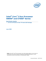 Intel Core 2 Duo E7300 Specification