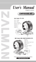 ZALMAN CNPS9300 AT User manual