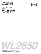 Mitsubishi HL2750U User manual