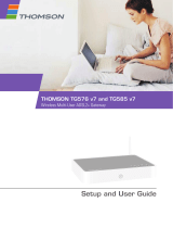 Technicolor - Thomson TG585  User manual