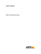 Axis Q1755 User manual
