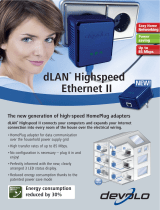 Devolo dLAN Highspeed Ethernet II Starter Kit User manual