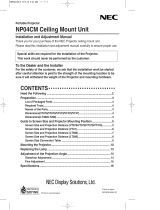NEC NP04CM User manual