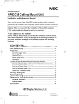 NEC NP03CM User guide