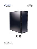 Antec P183-EU + PSU CP 850-EC User manual