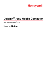 Honeywell Dolphin 7850 Mobile Computer User manual