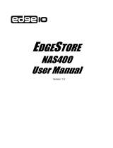 Edge10 NAS400 User manual