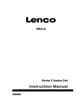 Lenco MDV-6 User manual