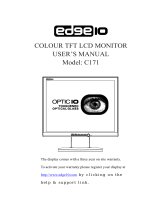Edge10 C171 LCD Monitor User manual