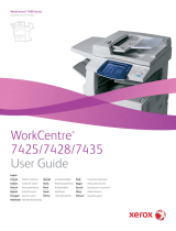 Xerox WorkCentre 7425V U Owner's manual