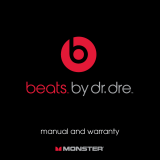 Monster Beats by Dr. Dre User manual