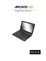 Archos 10 User manual