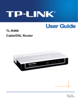 TP-LINK TL-R460 User manual