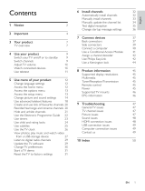 Philips 47PFL7404H/12 User manual