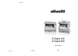 Olivetti d copia 2001 Owner's manual