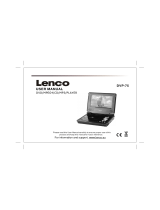 Lenco dvp 75 User manual