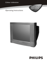 Philips 21PT2110 21" TV User manual