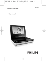 Philips PET708 User manual